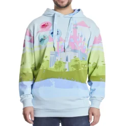Unisex Disney Tops<Sleeping Beauty Castle Three Good Fairies Unisex Hoodie