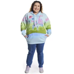 Unisex Disney Tops<Sleeping Beauty Castle Three Good Fairies Unisex Hoodie