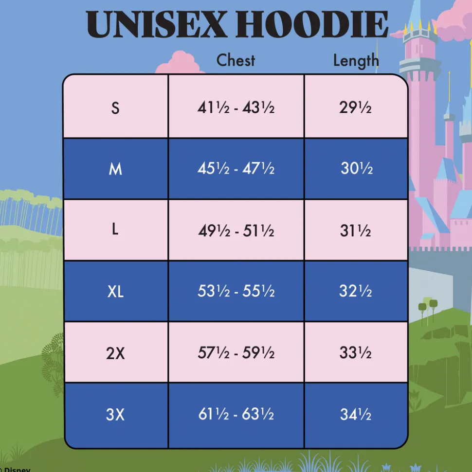 Unisex Disney Tops<Sleeping Beauty Castle Three Good Fairies Unisex Hoodie