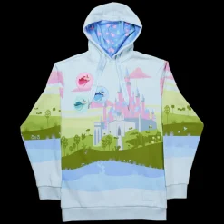 Unisex Disney Tops<Sleeping Beauty Castle Three Good Fairies Unisex Hoodie