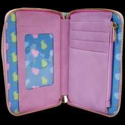 Disney Wallets<Sleeping Beauty Castle Three Good Fairies Stained Glass Zip Around Wallet