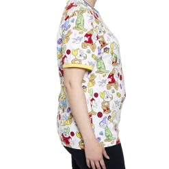 Unisex Disney Tops<Snow White And The Seven Dwarfs Tri-Color Ringer Tee