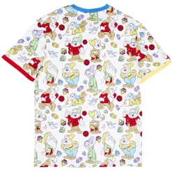 Unisex Disney Tops<Snow White And The Seven Dwarfs Tri-Color Ringer Tee