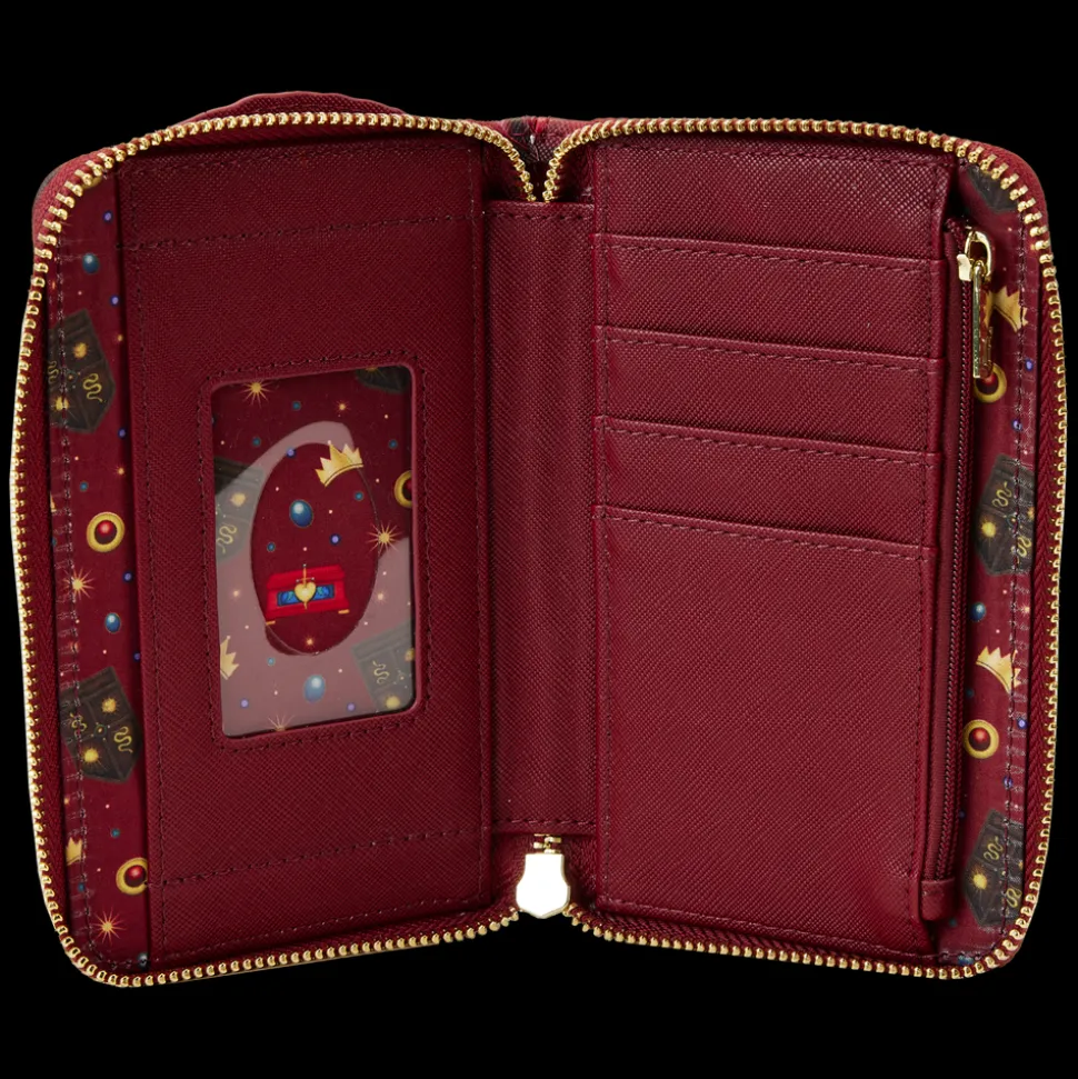 Disney Wallets<Snow White Evil Queen Throne Zip Around Wallet