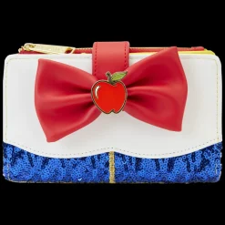 Disney Wallets<Snow White Princess Sequin Series Flap Wallet