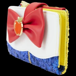 Disney Wallets<Snow White Princess Sequin Series Flap Wallet