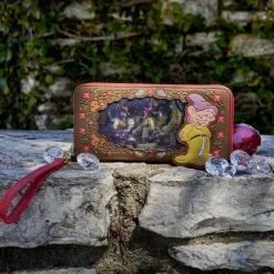 Disney Wallets<Snow White Princess Series Lenticular Zip Around Wristlet Wallet