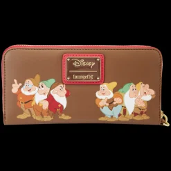 Disney Wallets<Snow White Princess Series Lenticular Zip Around Wristlet Wallet