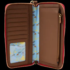 Disney Wallets<Snow White Princess Series Lenticular Zip Around Wristlet Wallet