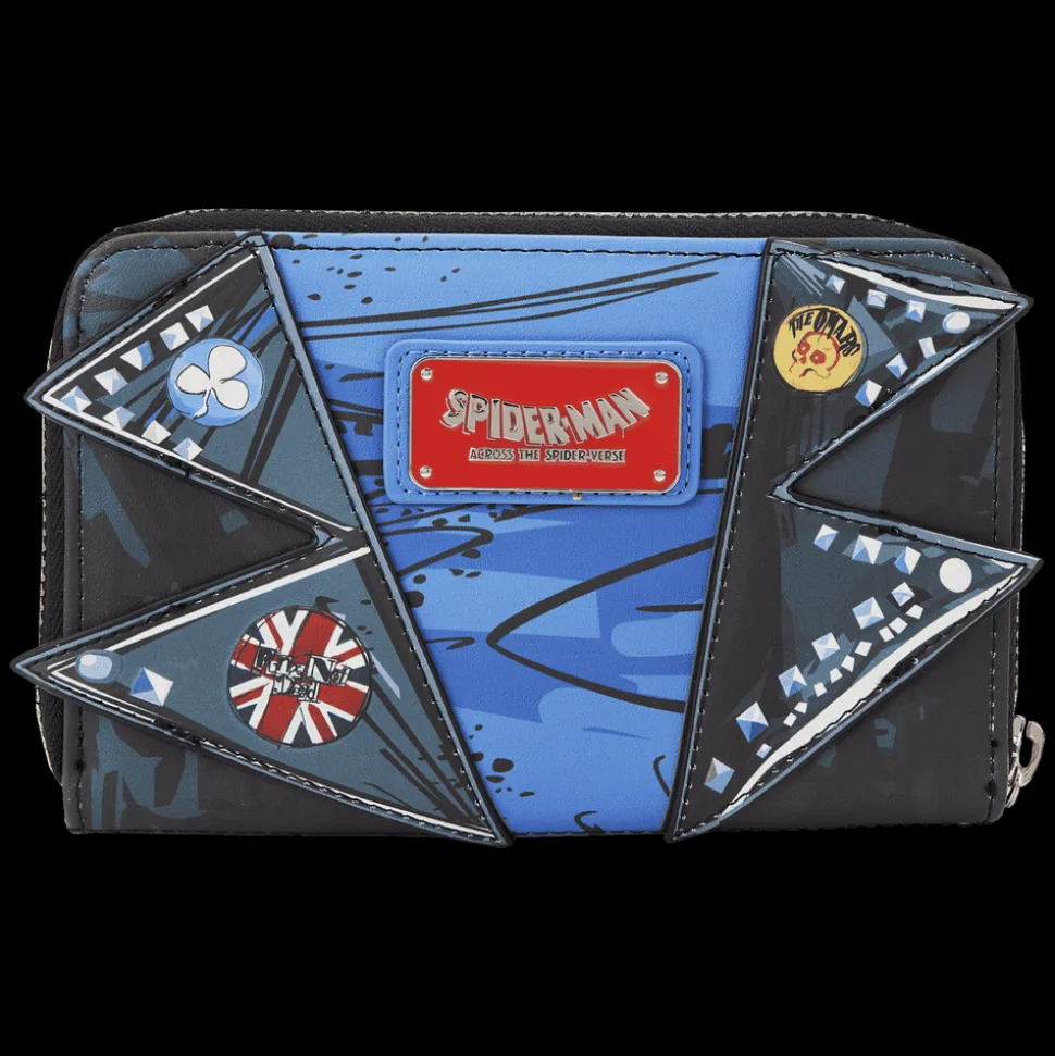 Marvel Wallets<Spider-Punk Cosplay Zip Around Wallet