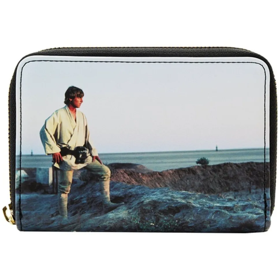 Star Wars Wallets<: A New Hope Final Frames Zip Around Wallet
