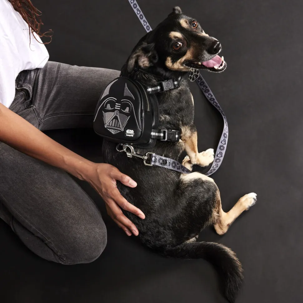Star Wars Pet Accessories< Darth Vader Cosplay Mini Backpack Dog Harness