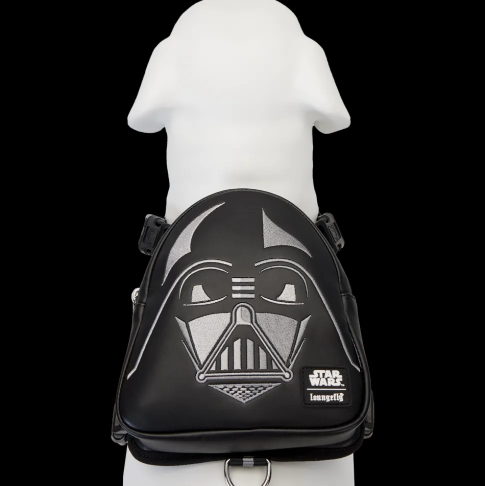 Star Wars Pet Accessories< Darth Vader Cosplay Mini Backpack Dog Harness