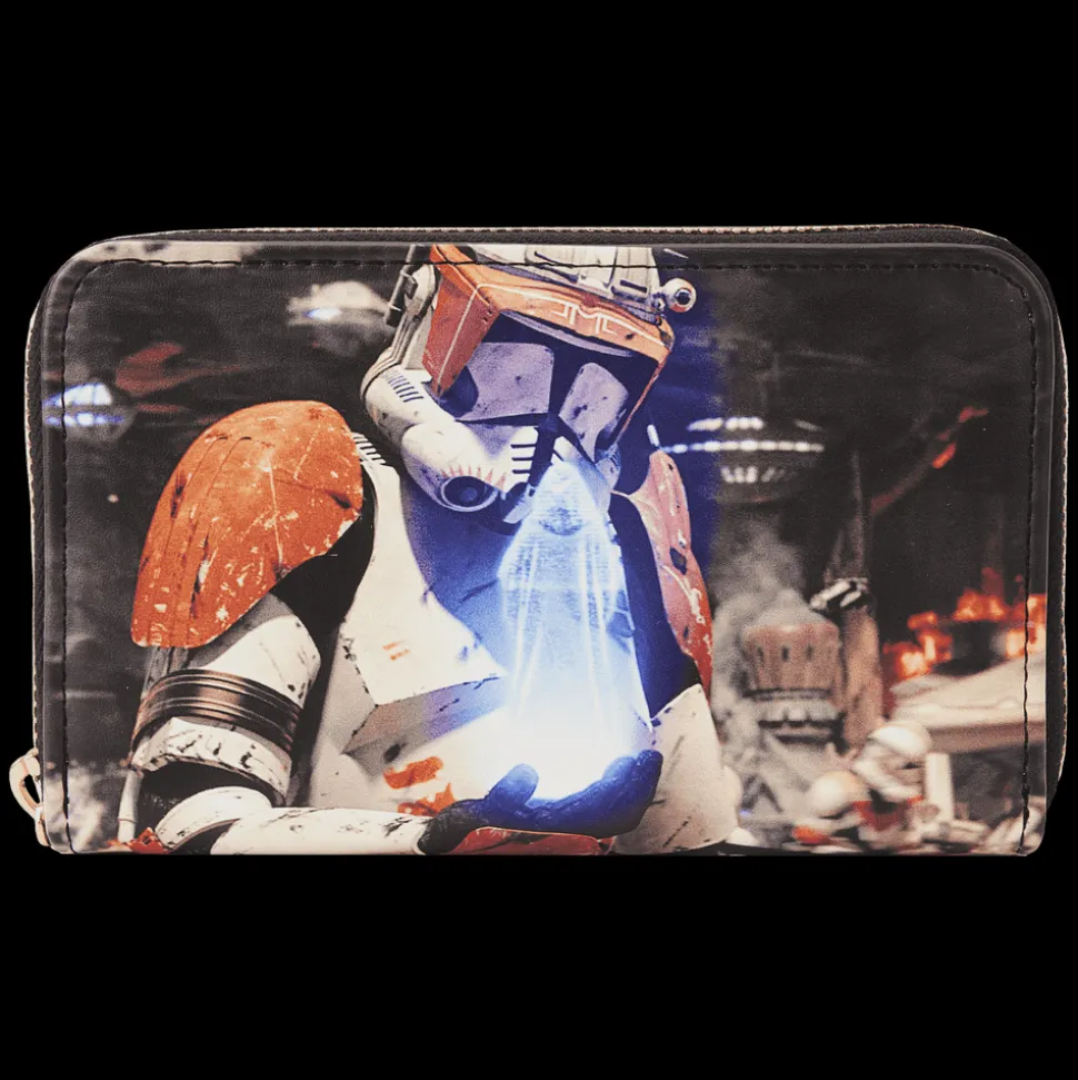 Star Wars Wallets<: Episode Iii Revenge Of The Sith Scene Zip Around Wallet