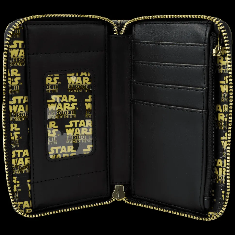 Star Wars Wallets<: Episode Iii Revenge Of The Sith Scene Zip Around Wallet