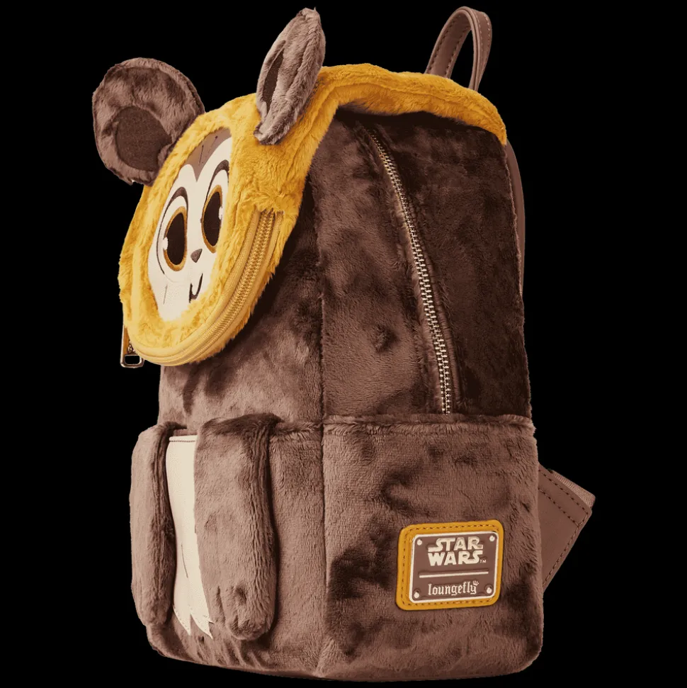 Star Wars Mini Backpacks< Plush Wicket Mini Backpack