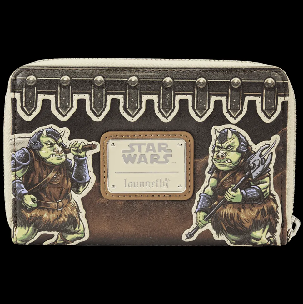 Star Wars Wallets<: Return Of The Jedi Jabba'S Palace Zip Around Wallet