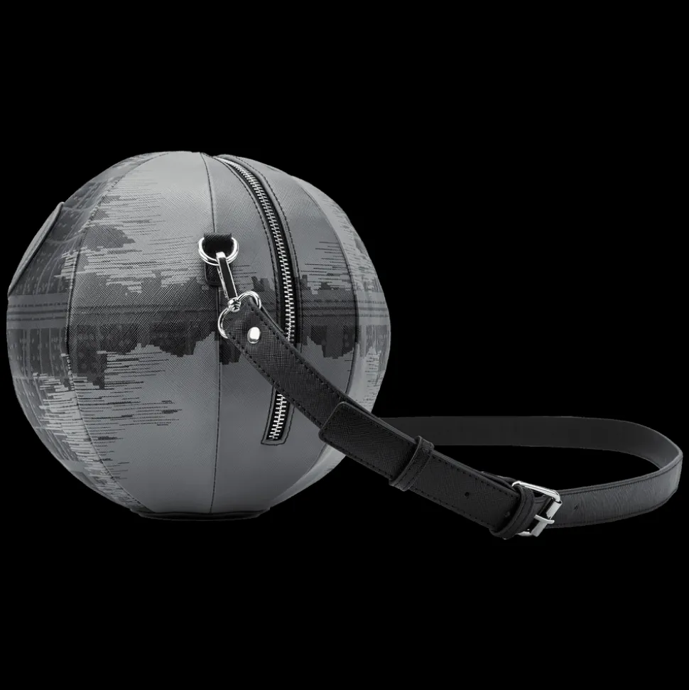Star Wars Crossbody Bags<: Return Of The Jedi Death Star Figural Crossbody Bag