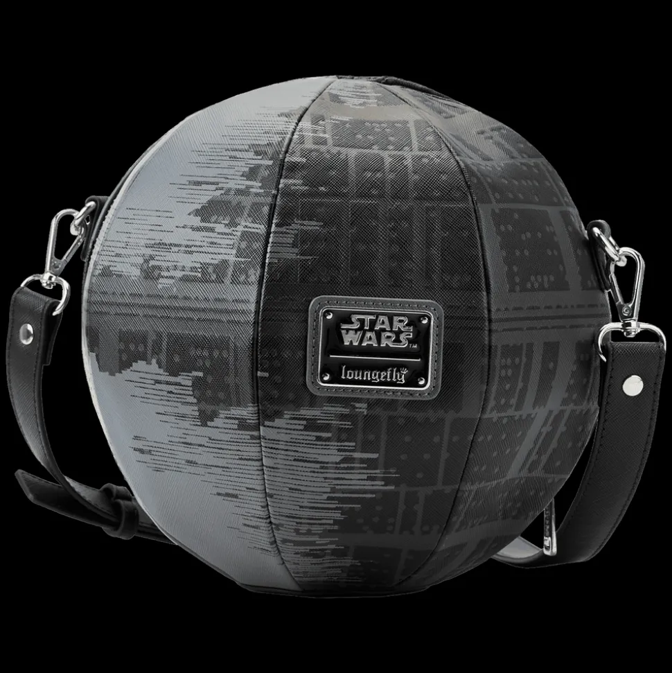 Star Wars Crossbody Bags<: Return Of The Jedi Death Star Figural Crossbody Bag