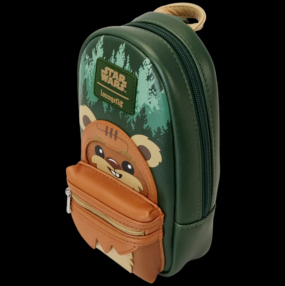Star Wars Stationery<: Return Of The Jedi Ewok Stationery Mini Backpack Pencil Case