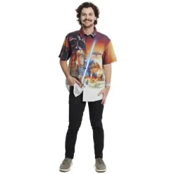 Unisex Star Wars Tops<: The Empire Strikes Back Camp Shirt