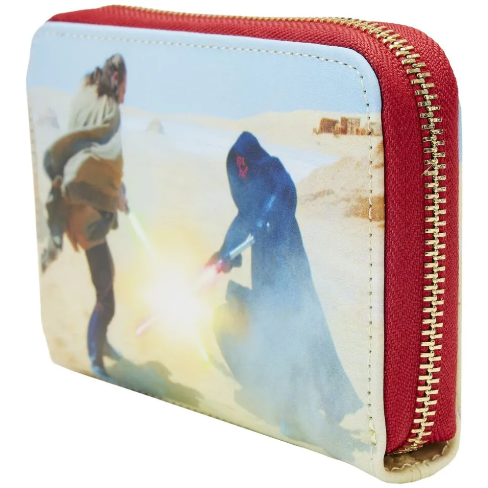 Star Wars Wallets<: The Phantom Menace Final Frames Zip Around Wallet