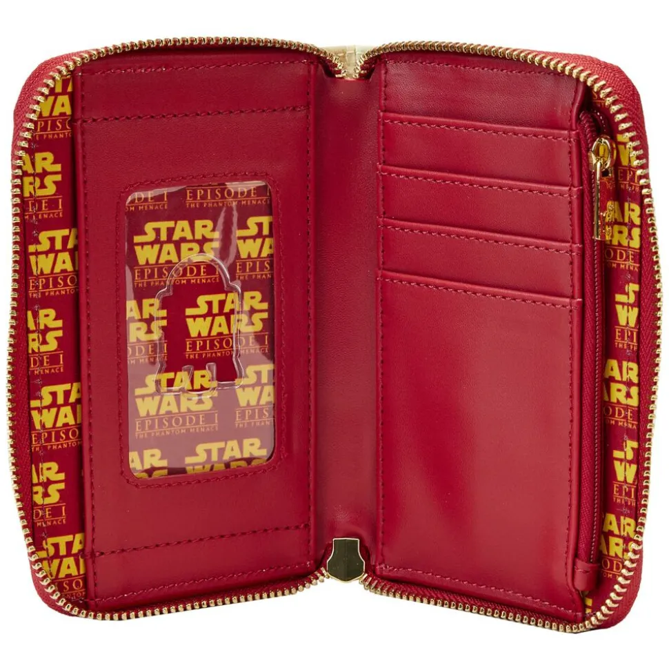 Star Wars Wallets<: The Phantom Menace Final Frames Zip Around Wallet