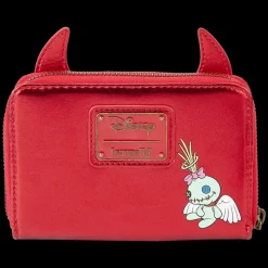 Disney Wallets<Stitch Devil Cosplay Zip Around Wallet