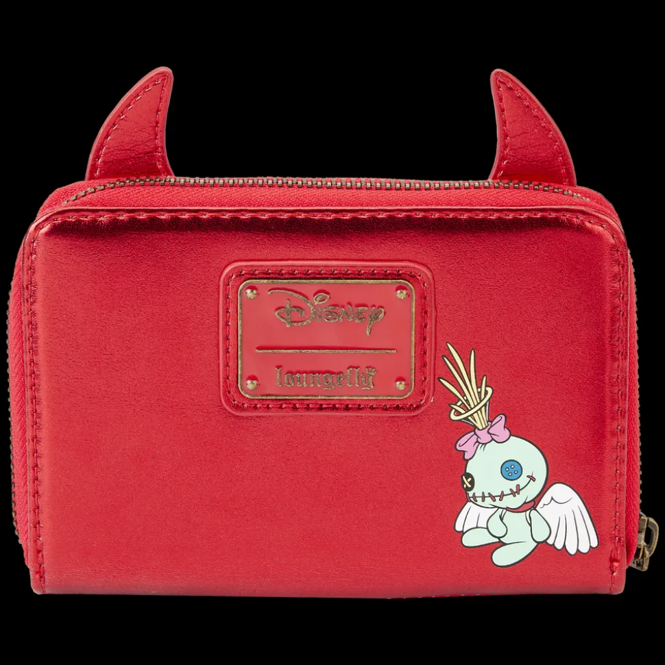 Disney Wallets<Stitch Devil Cosplay Zip Around Wallet