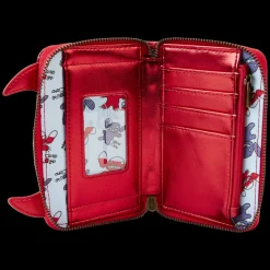 Disney Wallets<Stitch Devil Cosplay Zip Around Wallet