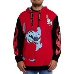 Unisex Disney Tops<Stitch Devil Unisex Hoodie
