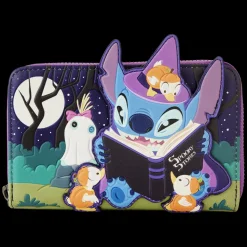 Disney Wallets<Stitch Exclusive Spooky Stories Halloween Glow Zip Around Wallet