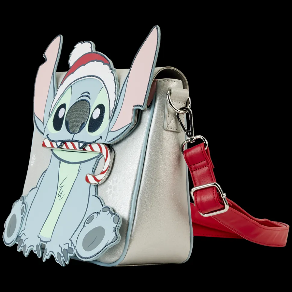 Disney Crossbody Bags<Stitch Holiday Glitter Crossbody Bag