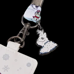 Disney Lanyards<Stitch Holiday Snow Angel Lanyard With Card Holder
