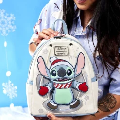 Disney Mini Backpacks<Stitch Holiday Snow Angel Glitter Mini Backpack