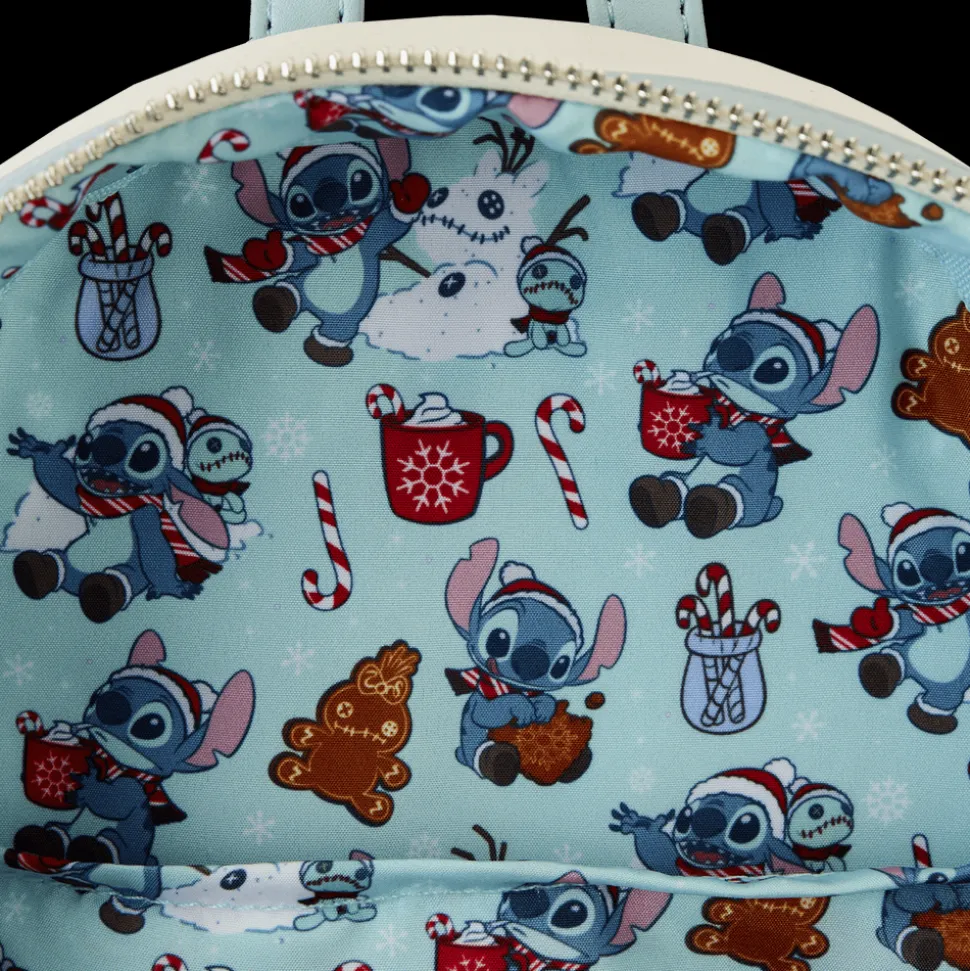 Disney Mini Backpacks<Stitch Holiday Snow Angel Glitter Mini Backpack