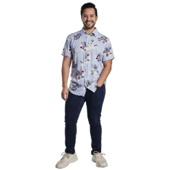 Unisex Disney Tops<Stitch Holiday Snow Camp Shirt