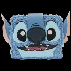 Disney Wallets<Stitch Plush Sherpa Cosplay Bifold Wallet