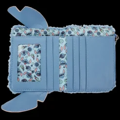 Disney Wallets<Stitch Plush Sherpa Cosplay Bifold Wallet