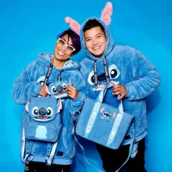 Unisex Disney Tops<Stitch Plush Sherpa Cosplay Unisex Hoodie