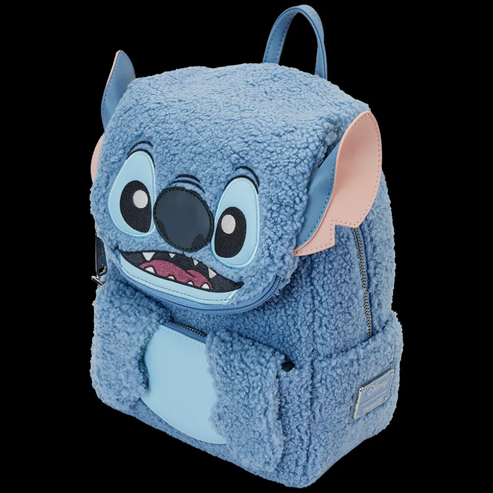 Disney Mini Backpacks<Stitch Plush Sherpa Cosplay Mini Backpack