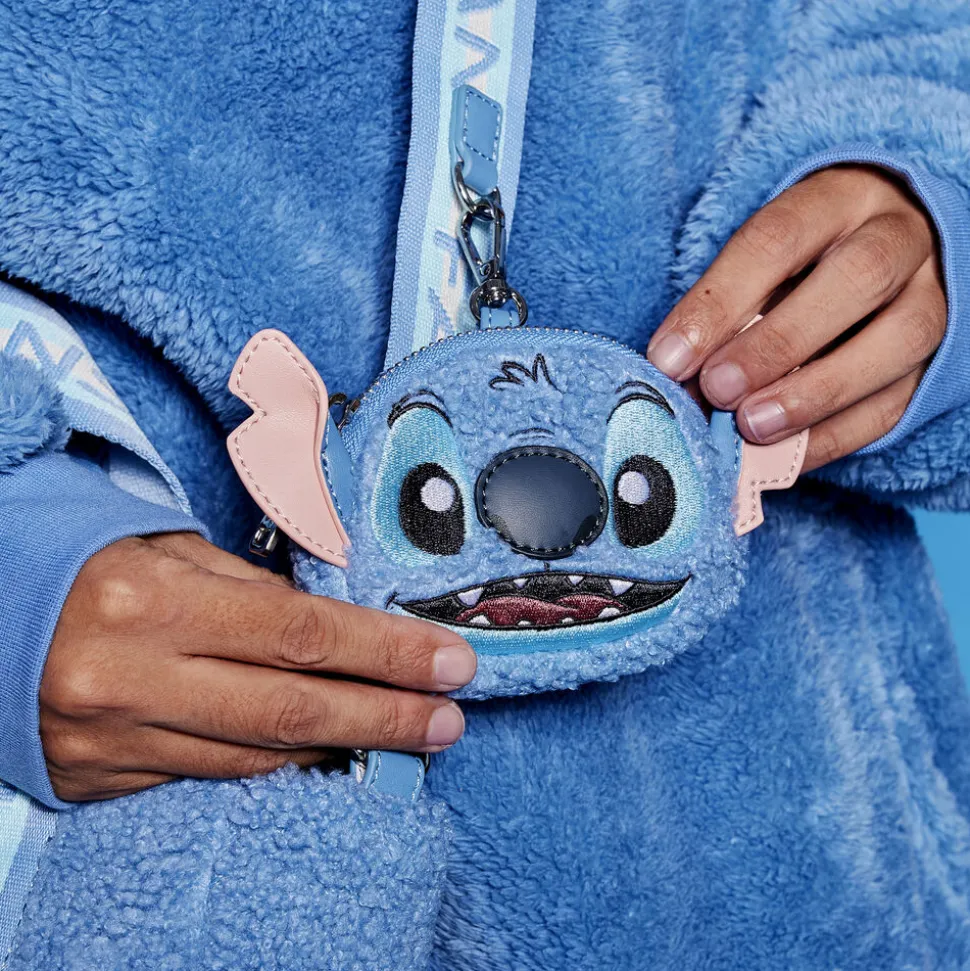 Disney Tote Bags<Stitch Plush Sherpa Tote Bag With Coin Bag