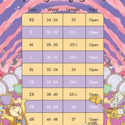 Women Disney Skirts<Stitch Shoppe Beauty And The Beast Be Our Guest Sandy Skirt