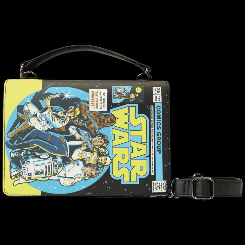Star Wars Crossbody Bags<Stitch Shoppe Dark Side Vs. Light Side Comic Book Crossbody Bag