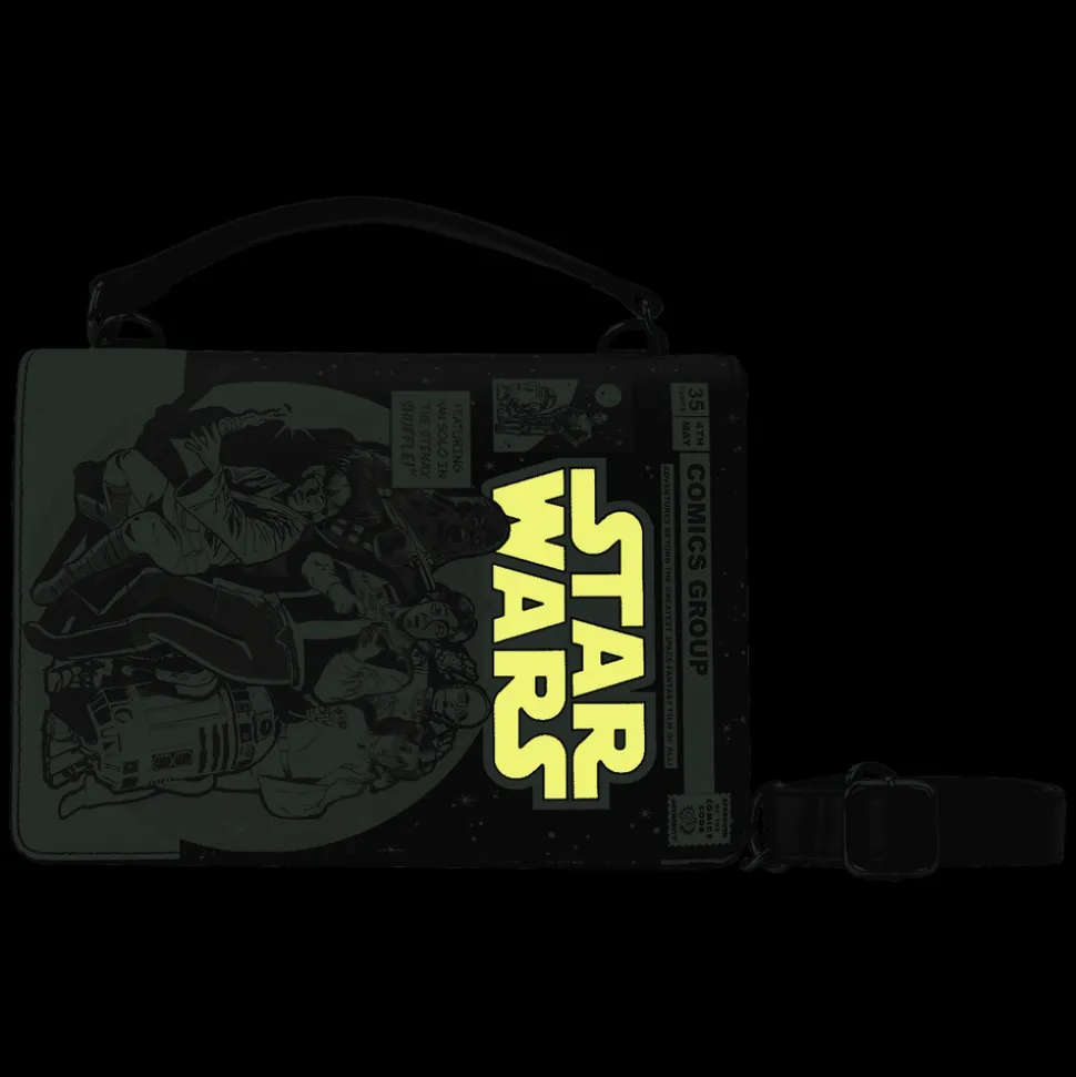 Star Wars Crossbody Bags<Stitch Shoppe Dark Side Vs. Light Side Comic Book Crossbody Bag