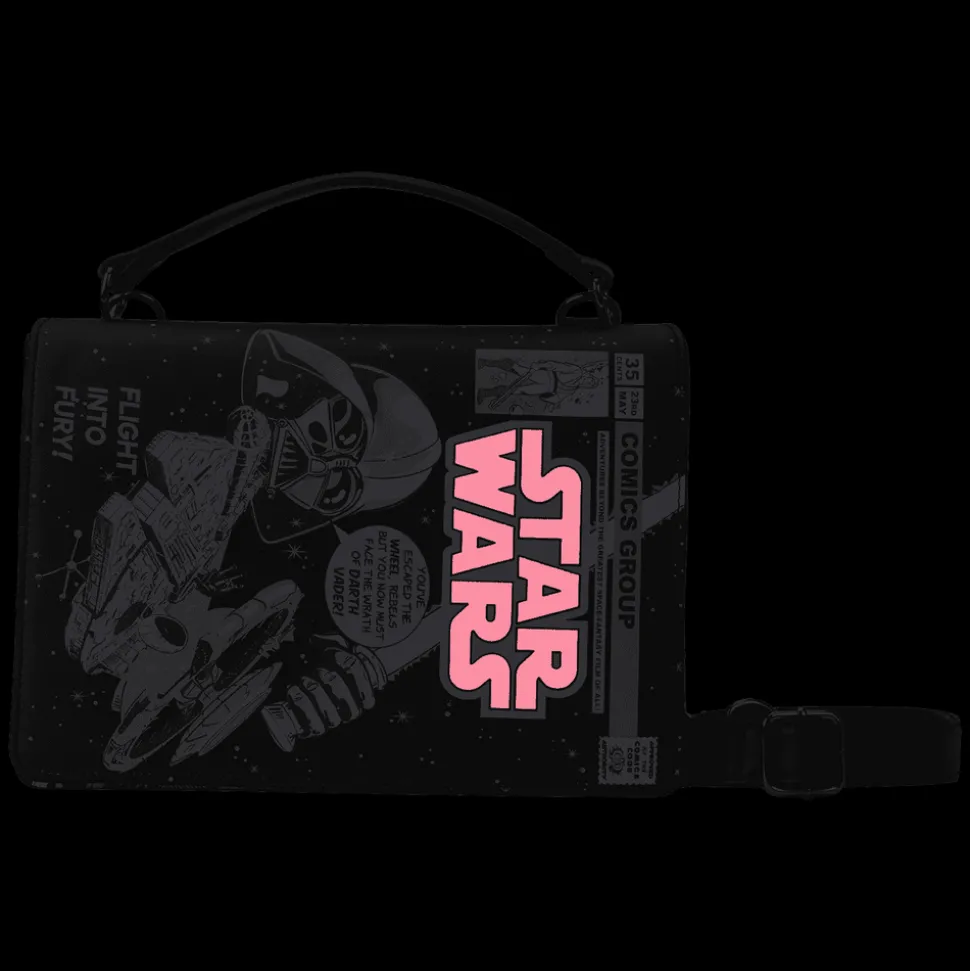 Star Wars Crossbody Bags<Stitch Shoppe Dark Side Vs. Light Side Comic Book Crossbody Bag