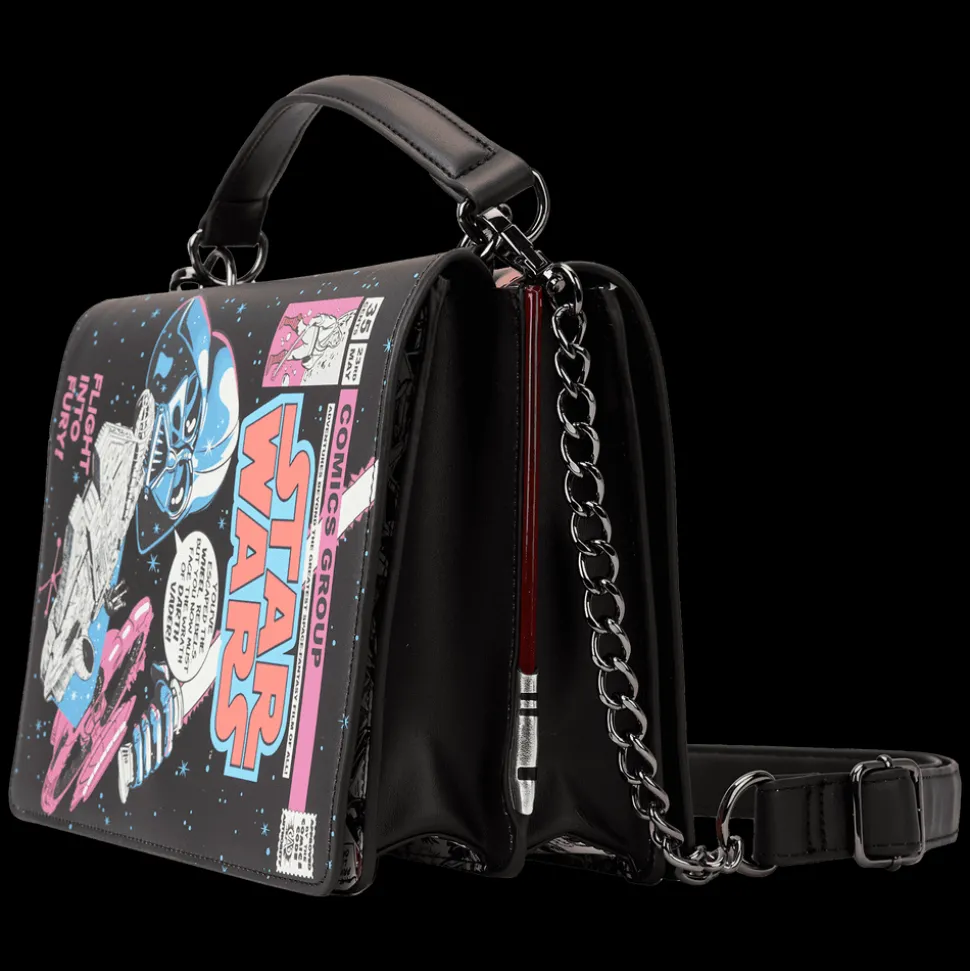 Star Wars Crossbody Bags<Stitch Shoppe Dark Side Vs. Light Side Comic Book Crossbody Bag