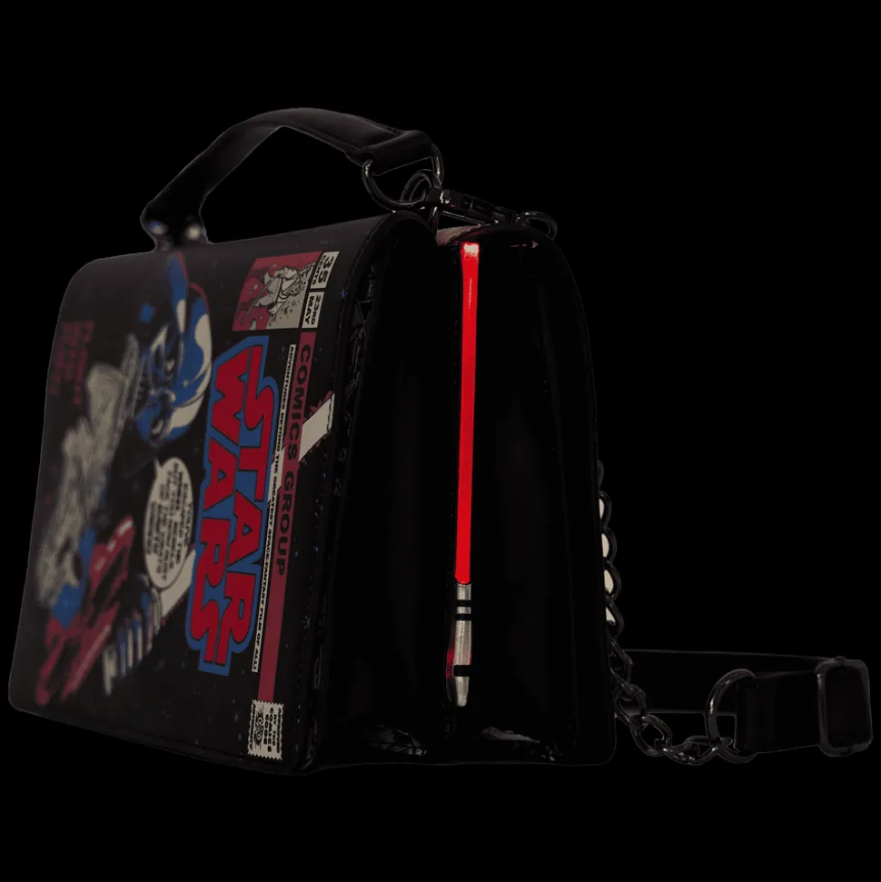Star Wars Crossbody Bags<Stitch Shoppe Dark Side Vs. Light Side Comic Book Crossbody Bag