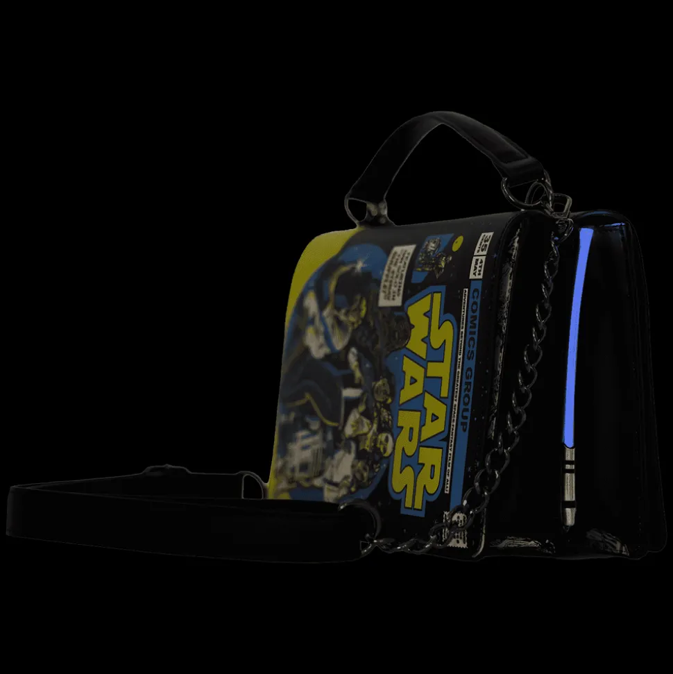 Star Wars Crossbody Bags<Stitch Shoppe Dark Side Vs. Light Side Comic Book Crossbody Bag