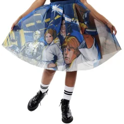 Women Star Wars Skirts<Stitch Shoppe Dark Side Vs Light Side Heather Skirt